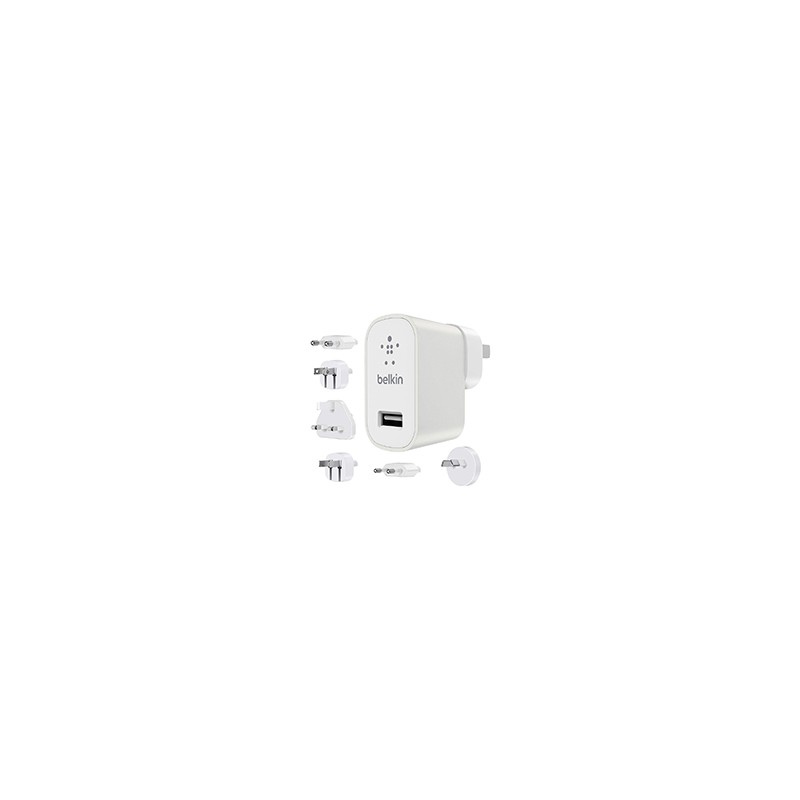 Cargador BELKIN Global Travel Blanco (F8M967BTWHT)