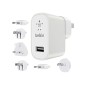 Cargador BELKIN Global Travel Blanco (F8M967BTWHT)