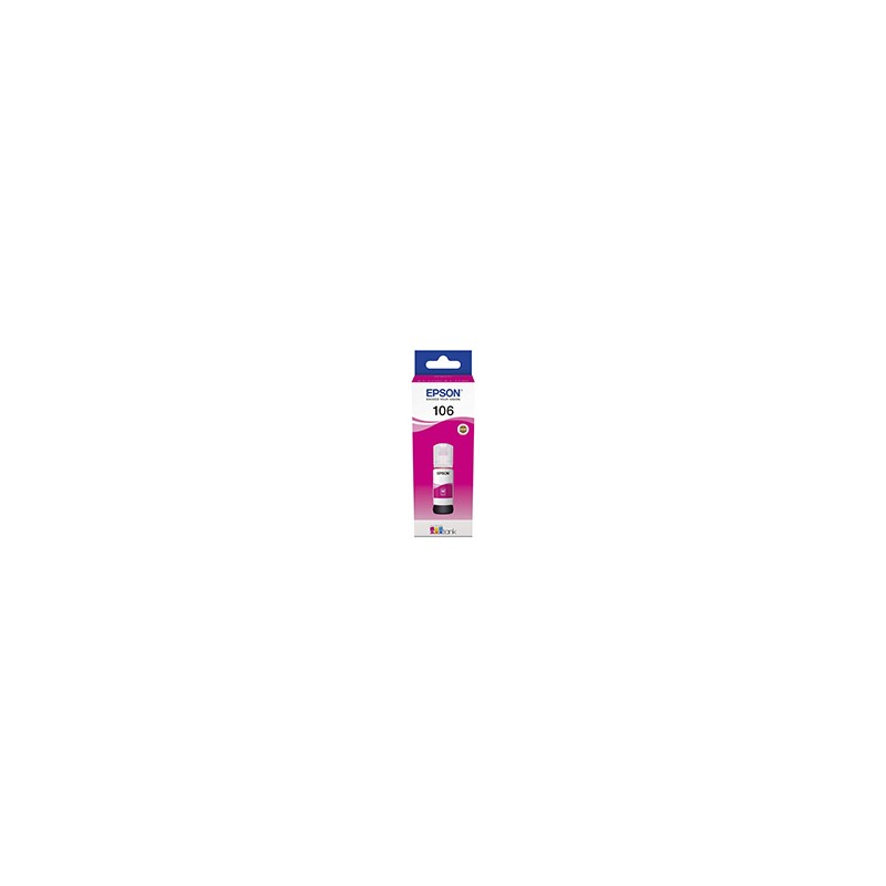 Tinta Epson EcoTank 106 Magenta 70ml (C13T00R340)