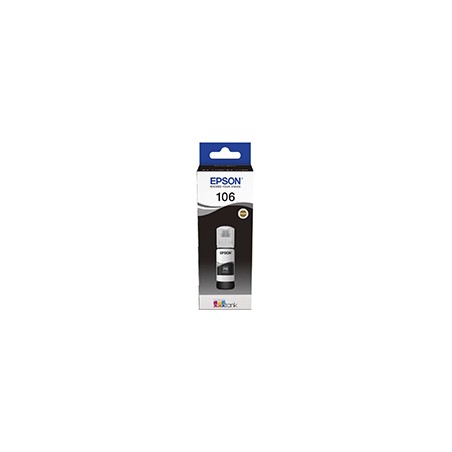 Tinta Epson EcoTank 106 Negro 70ml (C13T00R140)