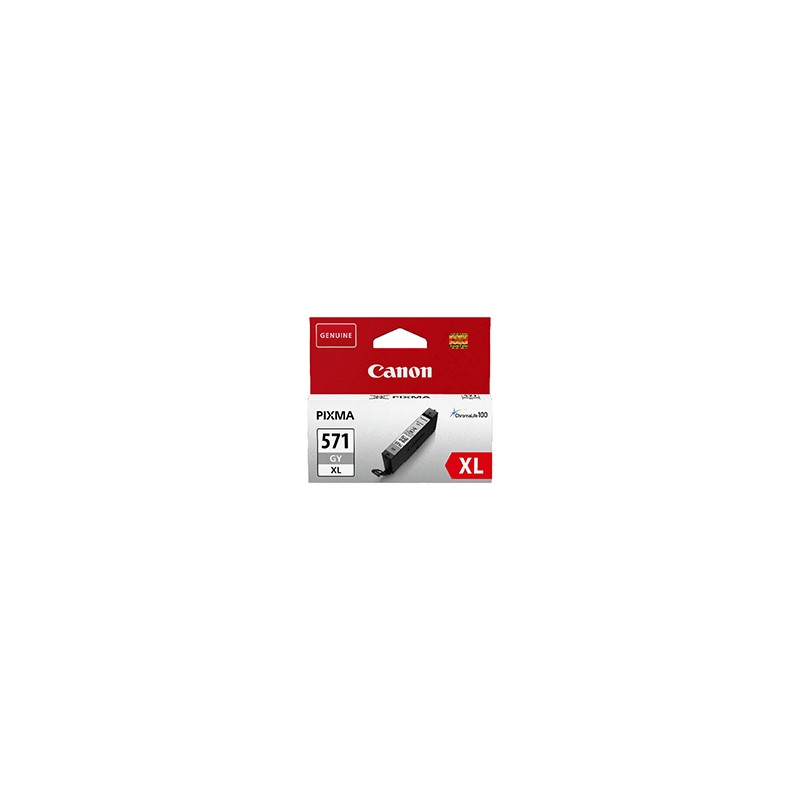 Tinta Canon CLI-571GY XL Gris 11ml 289 pág (0335C001)