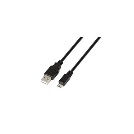 Cable AISENS USB-A/M a Micro USB-B/M 0.8m (A101-0027)