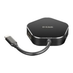 Hub D-Link USB-C a HDMI USB-C 3xUSB 3.0 (DUB-M420)