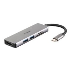 Docking D-Link Usb-C USB3/HDMI/Lector tarj. (DUB-M530)