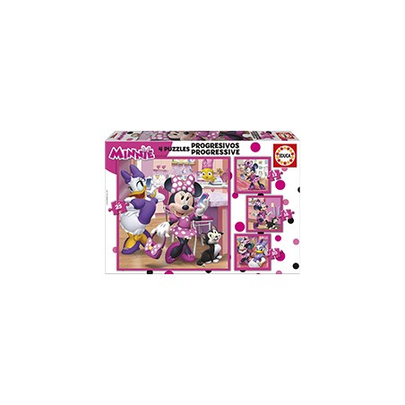 Puzzle EDUCA BORRAS Minnie Happy Helpers 3-5años(17630)