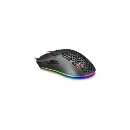Ratón Mars Gaming Hive 12400dpi RGB Negro (MMAX)
