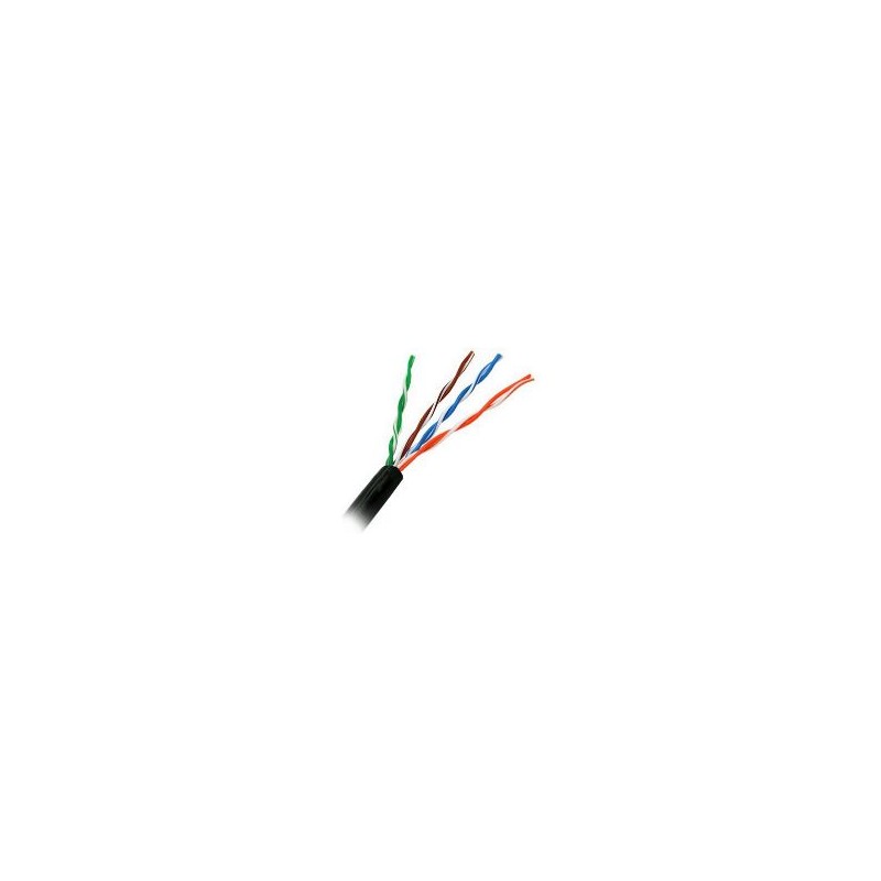 Cable AISENS RJ45 Cat.5e UTP 100m Negro (A133-0212)