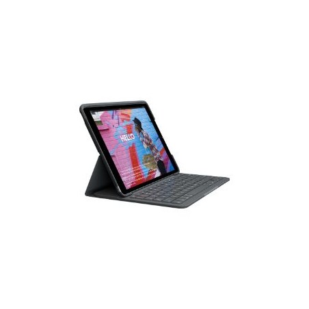 Funda+Teclado LOGITECH 10.2" iPad Grafito (920-009487)