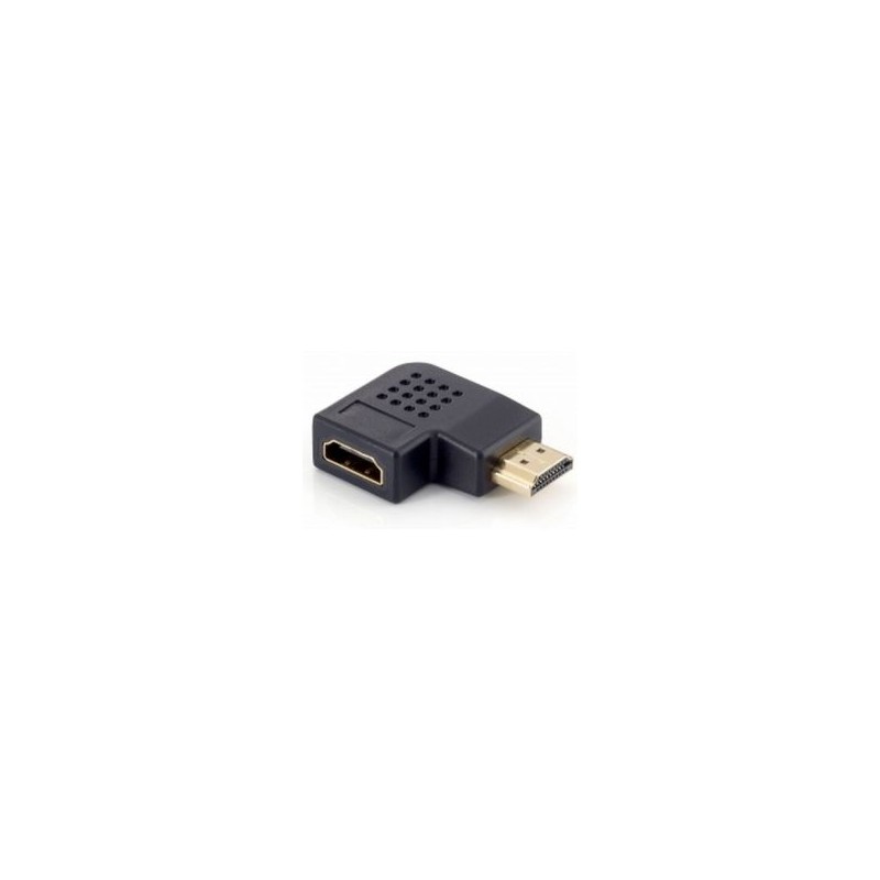 Adaptador EQUIP HDMI/M a HDMI/H 90º Negro (EQ118910)