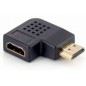 Adaptador EQUIP HDMI/M a HDMI/H 90º Negro (EQ118910)