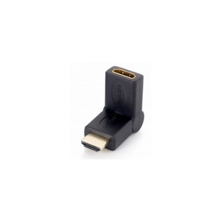 Adaptador EQUIP HDMI/M a HDMI/H 45º Negro (EQ118911)