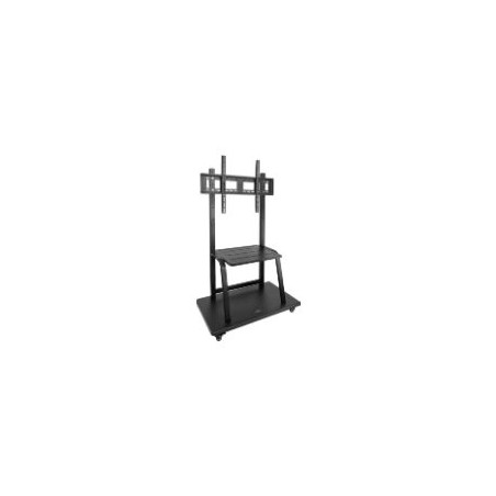 Soporte Pie TOOQ con ruedas 37-100" 150Kg (FS20101M-B)