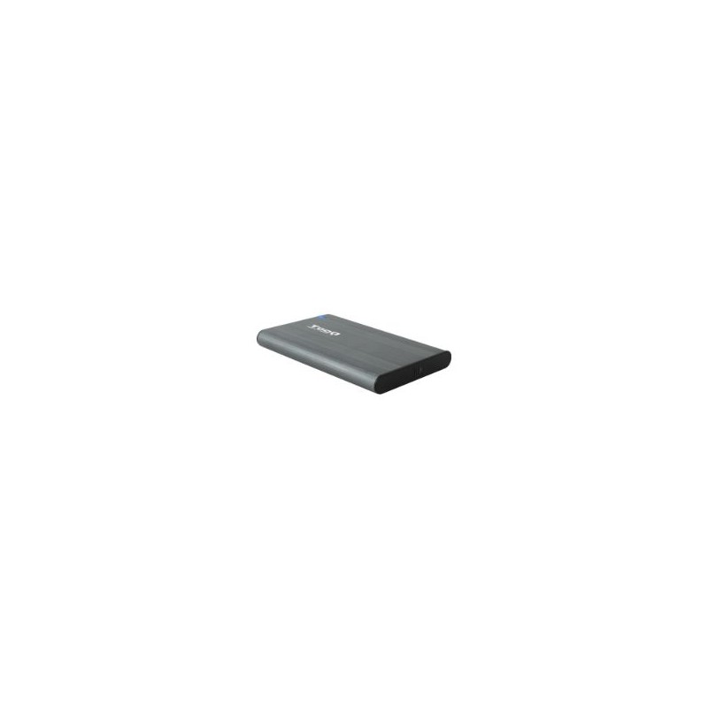 Caja TooQ SSD/HDD 2.5" SATA USB 3.0 Gris (TQE-2503G)