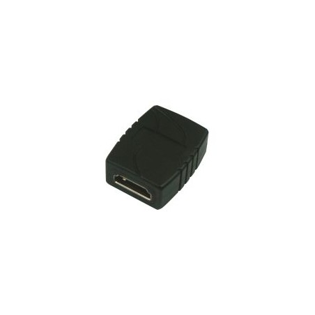 Adaptador Nanocable HDMI/H a HDMI/H Negro (10.15.1200)