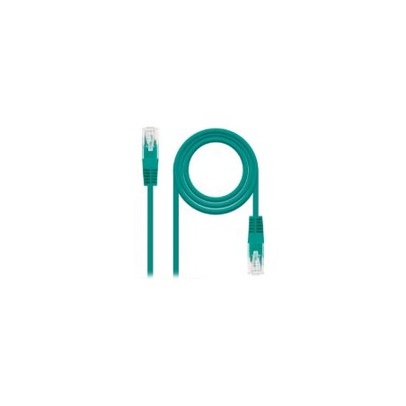 Latiguillo Nanocable Cat6 25cm Verde(10.20.0400-L25-GR)