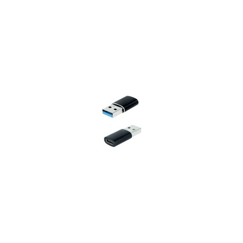 Nanocable USB-A/M 3.1 a USB-C/H Negro (10.02.0012)