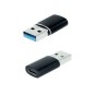 Nanocable USB-A/M 3.1 a USB-C/H Negro (10.02.0012)