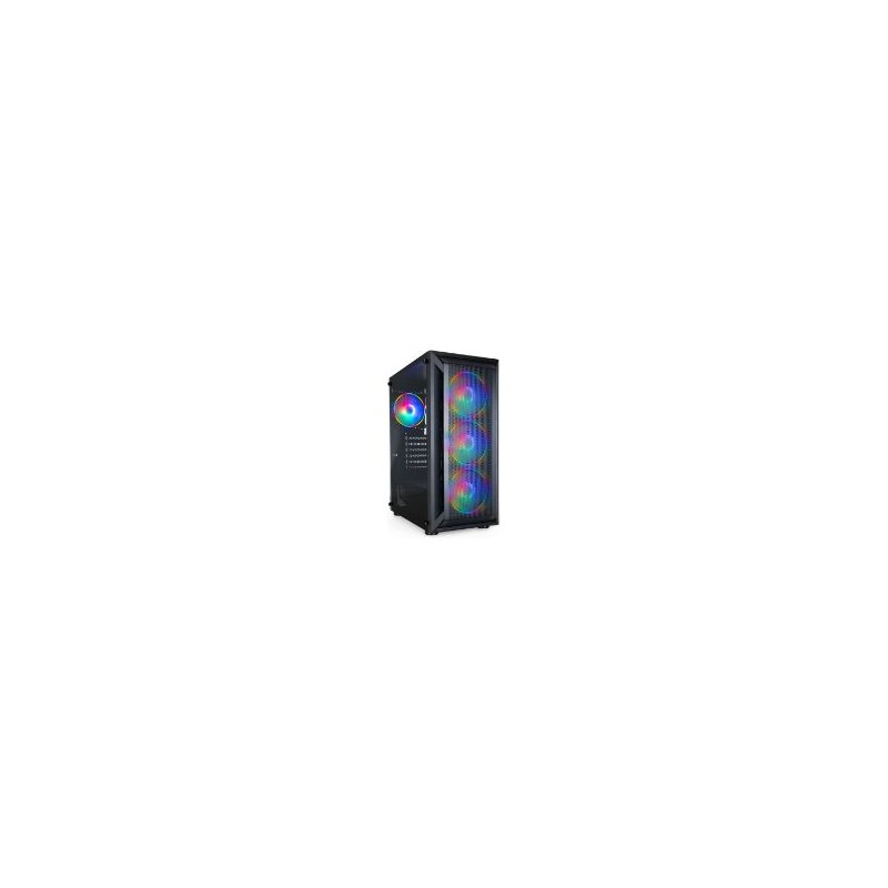 Caja Gaming TooQ Ragnarok RGB ATX Negra (TQGCC101-B)
