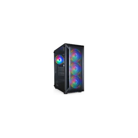 Caja Gaming TooQ Ragnarok RGB ATX Negra (TQGCC101-B)