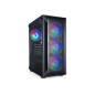 Caja Gaming TooQ Ragnarok RGB ATX Negra (TQGCC101-B)