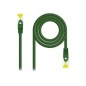 Latiguillo Nanocable Cat6a 30cm Verde(10.20.1900-L30GR)