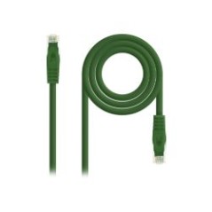 Latiguillo Nanocable Cat6a 30cm Verde(10.20.1800-L30GR)