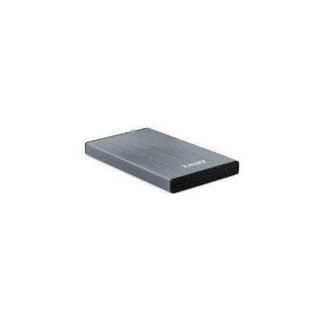 Caja TooQ HDD 2.5" SATA USB 3.0 Gris (TQE-2527G)