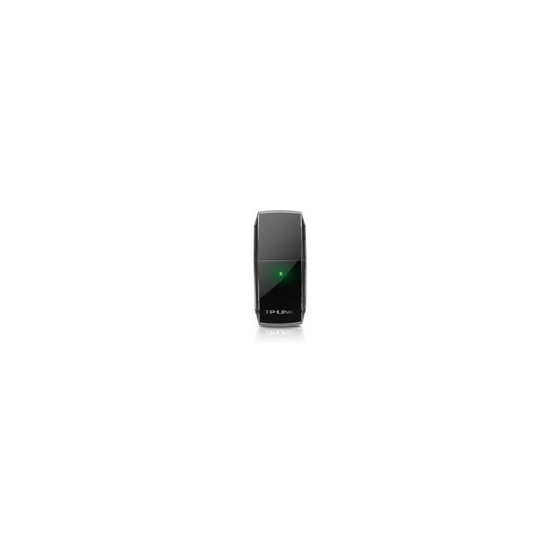 Adaptador TP-Link AC600 DualBand USB Negro (Archer T2U)