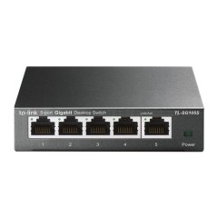 Switch TP-Link 5xRJ45 GbE Negro (TL-SG105S)