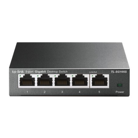 Switch TP-Link 5xRJ45 GbE Negro (TL-SG105S)