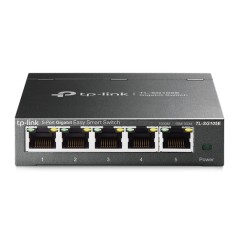 Switch TP-Link 5xRJ45 GbE Gestionado Negro (TL-SG105E)