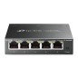 Switch TP-Link 5xRJ45 GbE Gestionado Negro (TL-SG105E) Switch TP-Link 5xRJ45 GbE Gestionado Negro (TL-SG105E)