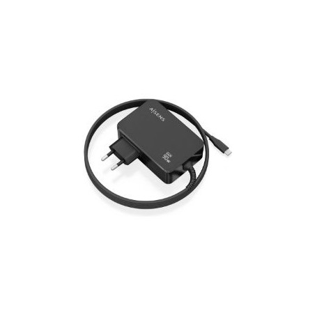 Cargador Pared AISENS 1USB-C 1.8m (ASCH-1PD90WL034-BK)