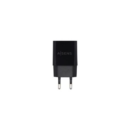 Cargador de Pared AISENS 10W 1xUSB-A Negro (A110-0527)