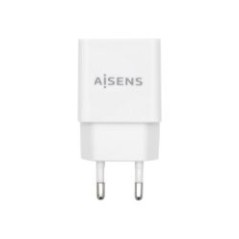 Cargador de Pared AISENS 10W 1xUSB-A Blanco (A110-0526)