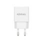 Cargador de Pared AISENS 10W 1xUSB-A Blanco (A110-0526)