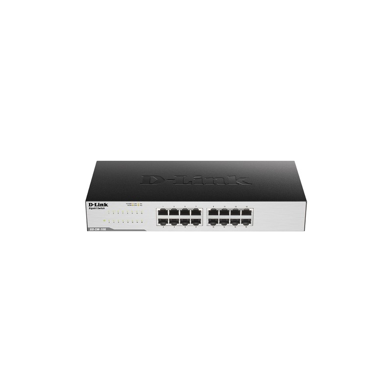 Switch D-Link 16xRJ45 GbE Rack 1U Negro (GO-SW-16G) Switch D-Link 16xRJ45 GbE Rack 1U Negro (GO-SW-16G)