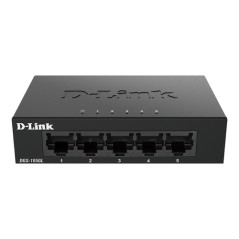 Switch D-Link 5xRJ45 GbE Negro (DGS-105GL)