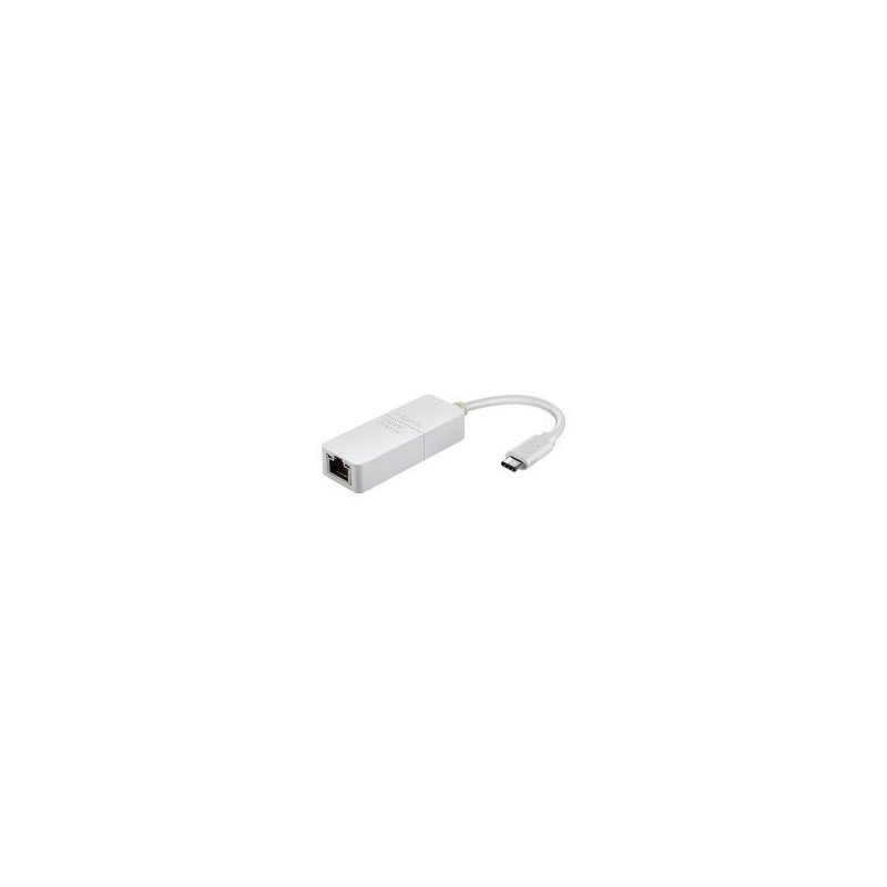 Adaptador D-Link USB-C a Gbit Ethernet Blanco (DUB-E130 Adaptador D-Link USB-C a Gbit Ethernet Blanco (DUB-E130