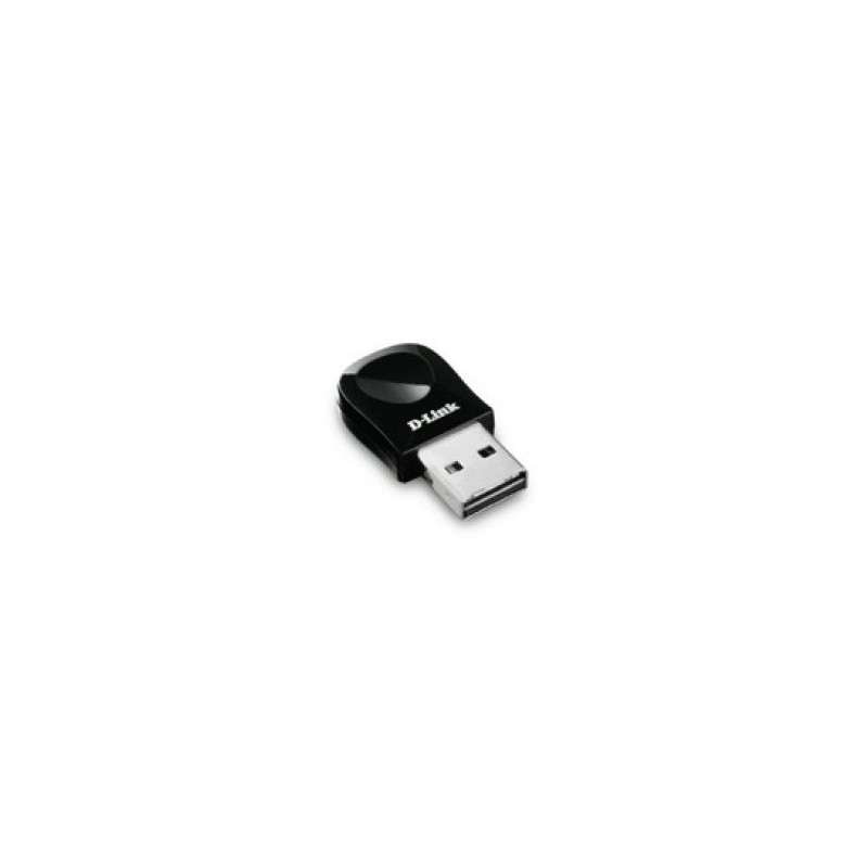 Adaptador D-Link 300Mbps 2.4GHz USB 2.0 Negro (DWA-131)