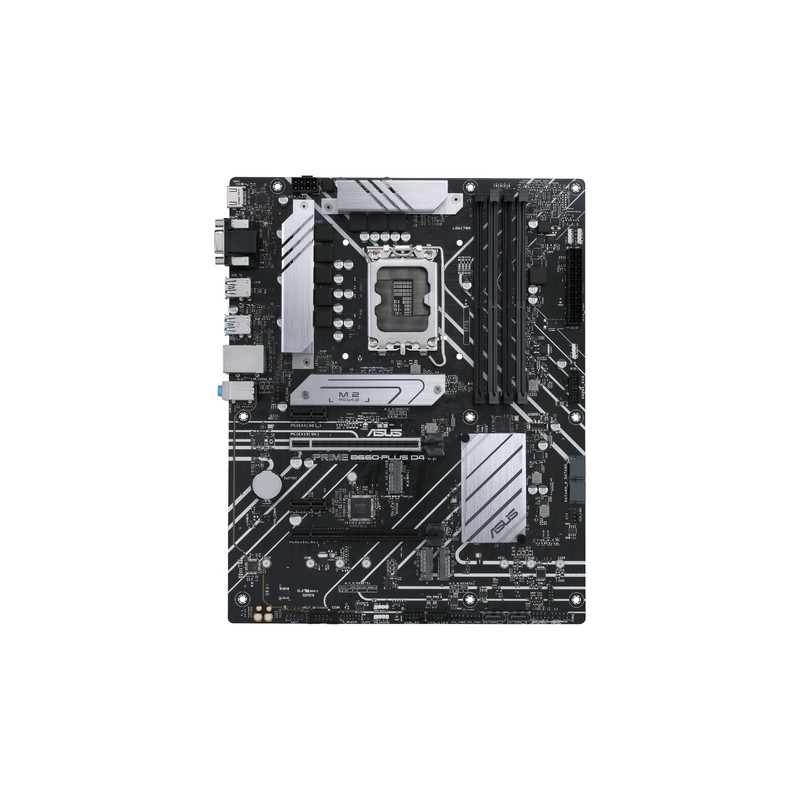 ASUS PRIME B660-PLUS D4: (1700) 4DDR4 HDMI VGA RJ45 ATX