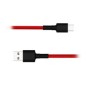 Cable XIAOMI USB/M a USB-C/M 1m Negro/Rojo (SJV4110GL)