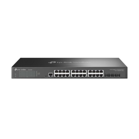 Switch TP-Link 24xRJ45 4xSFP+ Rack Negro (TL-SG3428X)