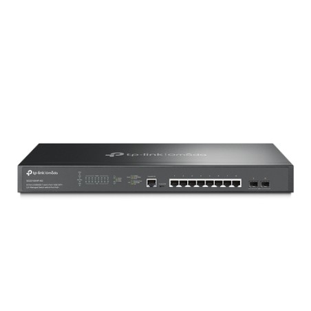 Switch TP-Link 8xRJ45 2xSFP PoE+ Rack (TL-SG3210XHP-M2)