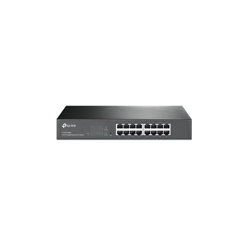 Switch TP-Link 16xRJ45 GbE Rack 1U Negro (TL-SG1016DE) Switch TP-Link 16xRJ45 GbE Rack 1U Negro (TL-SG1016DE)