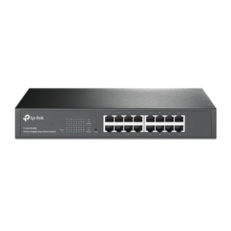 Switch TP-Link 16xRJ45 GbE Rack 1U Negro (TL-SG1016DE)