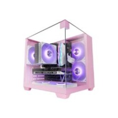 Caja Mars Gaming mATX Mini-ITX Rosa (MCVISIONMP)
