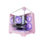 Caja Mars Gaming mATX Mini-ITX Rosa (MCVISIONMP)