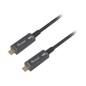 Cable EQUIP USB-C/M 4K 60W 10m Negro (119462)