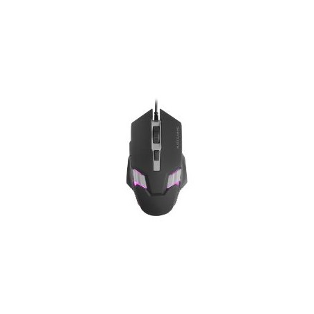 Ratón Mars Gaming Óptico RGB USB 4000dpi Negro (MM024)